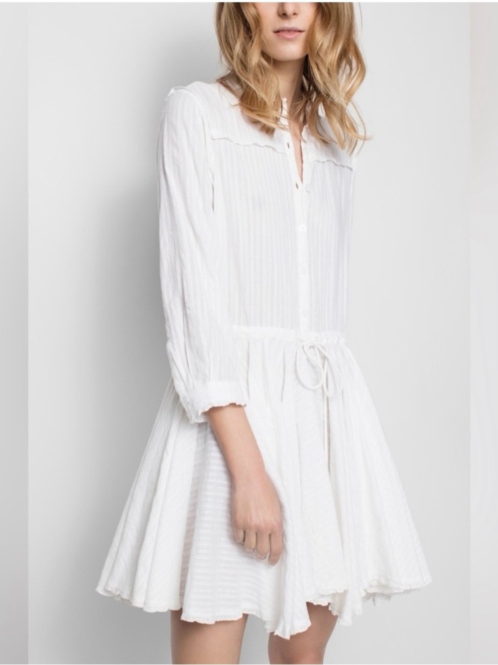 Zadig & Voltaire Ranil Dress Off White Size XS